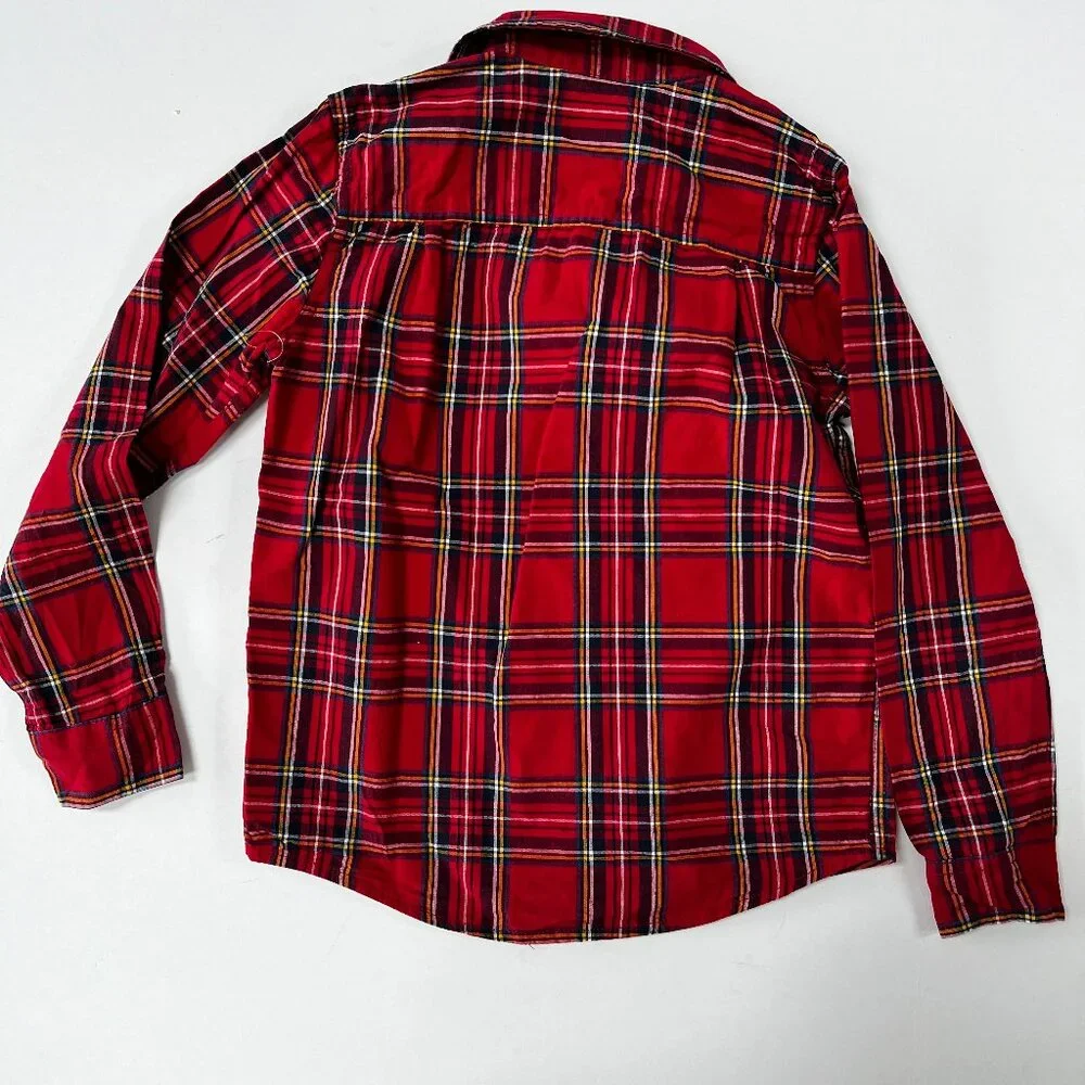 5 for $25 ✨ Children's Place Red Plaid Button Down Shirt